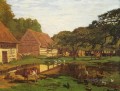 Corral en Normandía Claude Monet